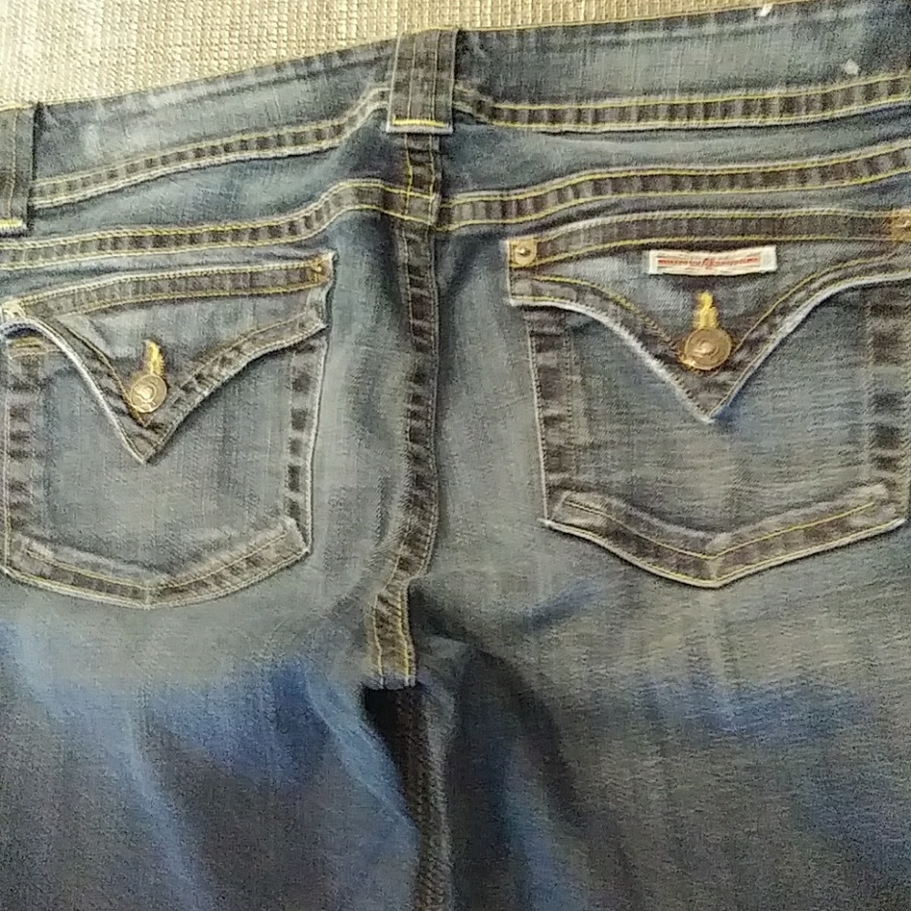 Hudson flap pocket bootcut petite jeans 31